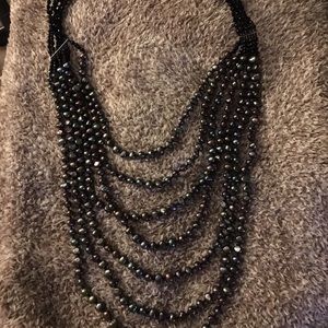 Carol Brody Black spinel necklace